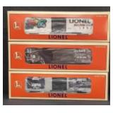 (P) Lionel Sets: Horde Boxcar, ATSF Boxcar &