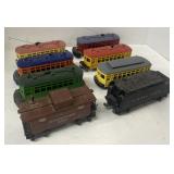 (P) Lot Of Assorted Lionel Train Carts: Trolley