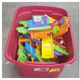 (O) Toy Vehicles And Track