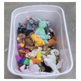 (O) Many Beanie Babies                      A