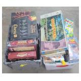 (O) 2 Totes Filled With Board Games