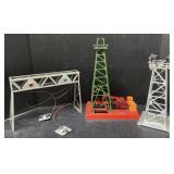 (P) Lot Of Assorted Sets: Floodlight Tower, Oil