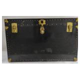 (P) Greenland Black Wooden Chest