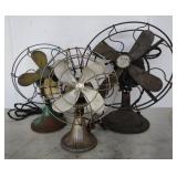 (P) Vintage Desk Fans