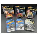 (O) Lot of Assorted Star Trek Hot Wheels. Bidding