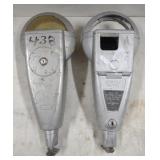 (Q) Vintage Duncan Miller Chicago Parking Meters