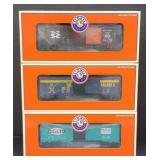 (P) Lionel: Box Car 3-Pack: New Haven Boxcar,