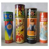 (O) Lot of 2 Vintage Kaleidoscopes and 2 Vintage