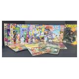 (N) Assorted Comic Books, Superman, Flash, Brave