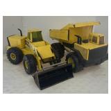 (O) Tonka Dump Truck Toys. 17 By 11 By 10 And