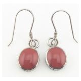 Sterling Silpada Filigree Red Coral Drop