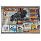 (G) High Iron Electric Train Set with Track