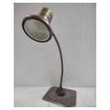 (Q) Vintage Gooseneck Lamp