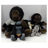 (E) Stuffed Apes
