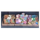 (D) Toy Doll, Animals, And Accessories