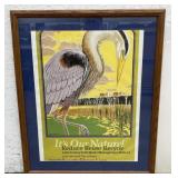 (O) Itï¿½s Our Nature South Shore Framed Poster,