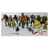 (O) Teenager Mutant Ninja Turtles Action Figures