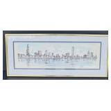 (A) Chicago Skyline, Susan Elizabeth Miller