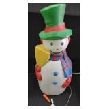 (O) Snowman Blow Mold