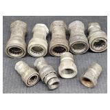 (AA) Lot Of Quick Coupler Fittings