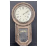 (D) Regulator Pendulum Wall Clock, Pendulum