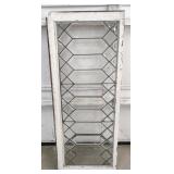(O) Leaded Glass Window, 4