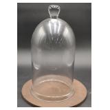 (O) Glass Display Dome, 14" x 18"