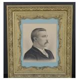 (II) Framed Portrait Of A Young Theodore