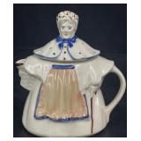 (O) Shawnee Pottery Granny Anne Ceramic Teapot.
