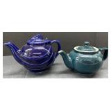 (O) Lot of Two Vintage Teapots. Bidding 2x the