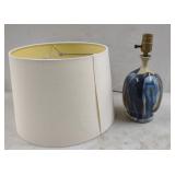 (P) Painted Ceramic Lamp
