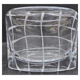 (AA) Vintage Lead Crystal Rosenthal Pillow Vase