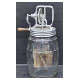(AA) Vintage Dazey Butter Churn 40H (14.5" Tall)