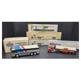 (O) Die-Cast Metal Model Trucks & Bus