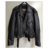 (N) Interstate Black Leather Jacket