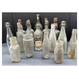 (O) Mixed Lot of Vintage Bottles, Many Different