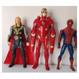 (O) Marvel Talking Action Figures