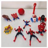 (O) Spiderman & Superman Toys