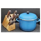 (AA) Metalac 8QT Novum Stockpot And Partial