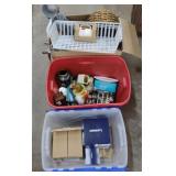 (O) Wore Baskets, Ceramic Pieces, Galvanized