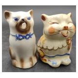 (O) Shawnee Puss N Boots & Tony Wood Ceramic