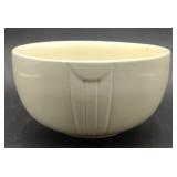 (O) Ivory Radiance Art Deco Bowl, 9" x 5"
