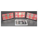 (A) US Mint Proof Sets 1971, 1976, 1977, & 1978.