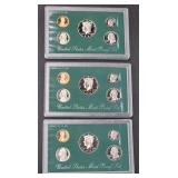 (A) US Mint Proof Sets 1994, 1996, &