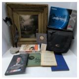 (M) Box Lot Of Misc. Household Items Includes