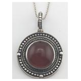 Vintage Sterling Suarti Bali Carnelian Agate