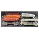 (P) Lot Of Assorted Train Carts: Sunoco, Lehigh