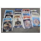 (O) Lot Of Laser Disc Movies Includes Purple