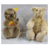 (G) Steiff Original Posable Bear and Piff