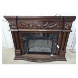 (Q) Electric Fireplace (48"x62"x14.5") With Great